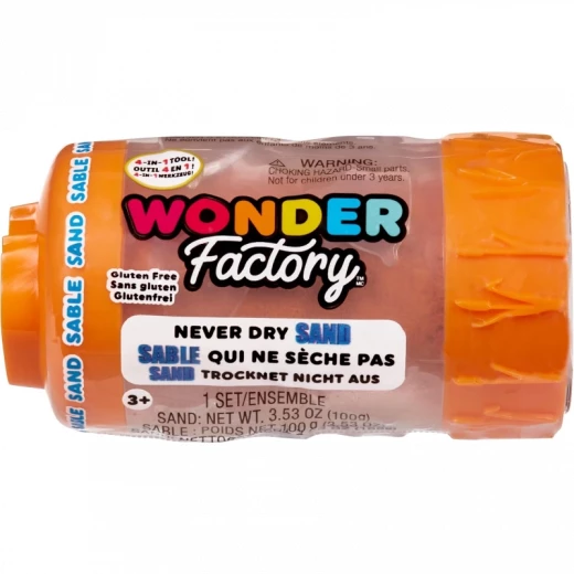 Wonder Factory Never Dry Single Sand - Orange Wonder Factory Never Dry Single Sand - Orange