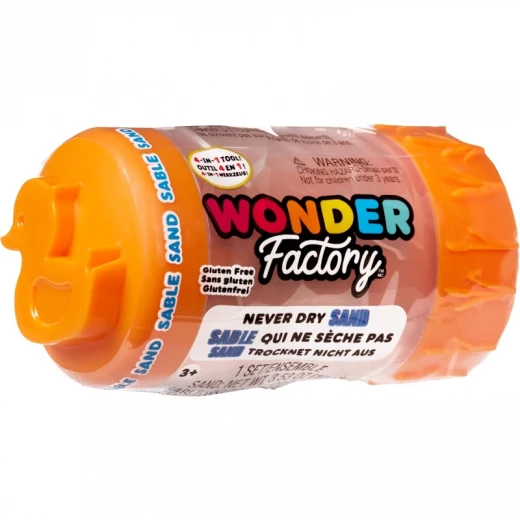Wonder Factory Never Dry Single Sand - Orange - Mga entertainment - Image 2