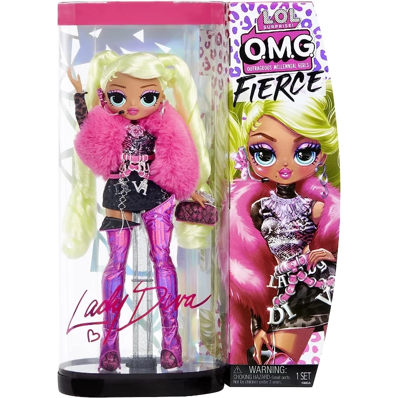 L.O.L. Surprise 707 O.M.G Fierce Dolls- Lady Diva - Mga entertainment