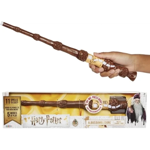 Harry Potter Feature Wizard Wand Wave 1, Dumbledore's Magic Wand, Wizard-Themed Character Accessory for Imaginative Play and Collectors - Jakks Pacific - Image 3
