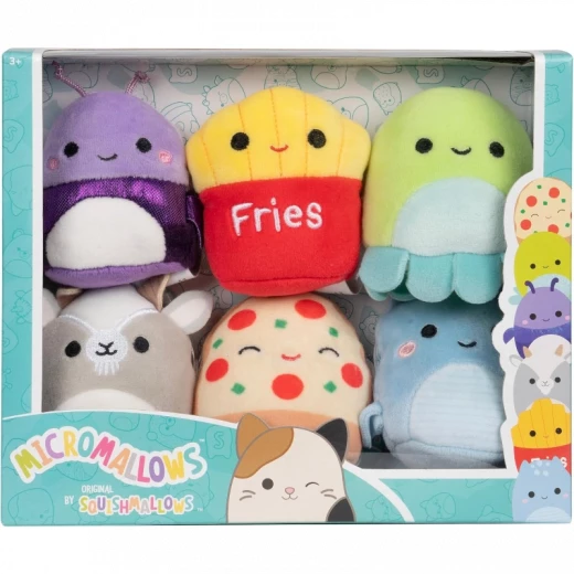 مايكرومالوز 2.5-إنش 6-باك- أكسيل بيتل، لون لوخ نس مونستر، فلويد فرينش فرايز، أورفي أوكتوبس، بيب بيتزا، ووكر غوت مايكرومالوز 2.5-إنش 6-باك- أكسيل بيتل، لون لوخ نس مونستر، فلويد فرينش فرايز، أورفي أوكتوبس، بيب بيتزا، ووكر غوت