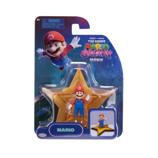 Nintendo The Super Mario Galaxy Movie Mini Figure Wave #1 – شخصية ماريو المصغرة مع إكسسوار أساسي، مجسم قابل للجمع مستوحى من عالم سوبر ماريو، لعبة ممتعة للأطفال وهواة الجمع Nintendo The Super Mario Galaxy Movie Mini Figure Wave #1 – شخصية ماريو المصغرة مع إكسسوار أساسي، مجسم قابل للجمع مستوحى من عالم سوبر ماريو، لعبة ممتعة للأطفال وهواة الجمع
