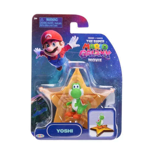 Nintendo The Super Mario Galaxy Movie Mini Figure Wave #1 – شخصية يوشي المصغرة مع إكسسوار أساسي، مجسم قابل للجمع مستوحى من عالم سوبر ماريو، لعبة ممتعة للأطفال وهواة الجمع Nintendo The Super Mario Galaxy Movie Mini Figure Wave #1 – شخصية يوشي المصغرة مع إكسسوار أساسي، مجسم قابل للجمع مستوحى من عالم سوبر ماريو، لعبة ممتعة للأطفال وهواة الجمع