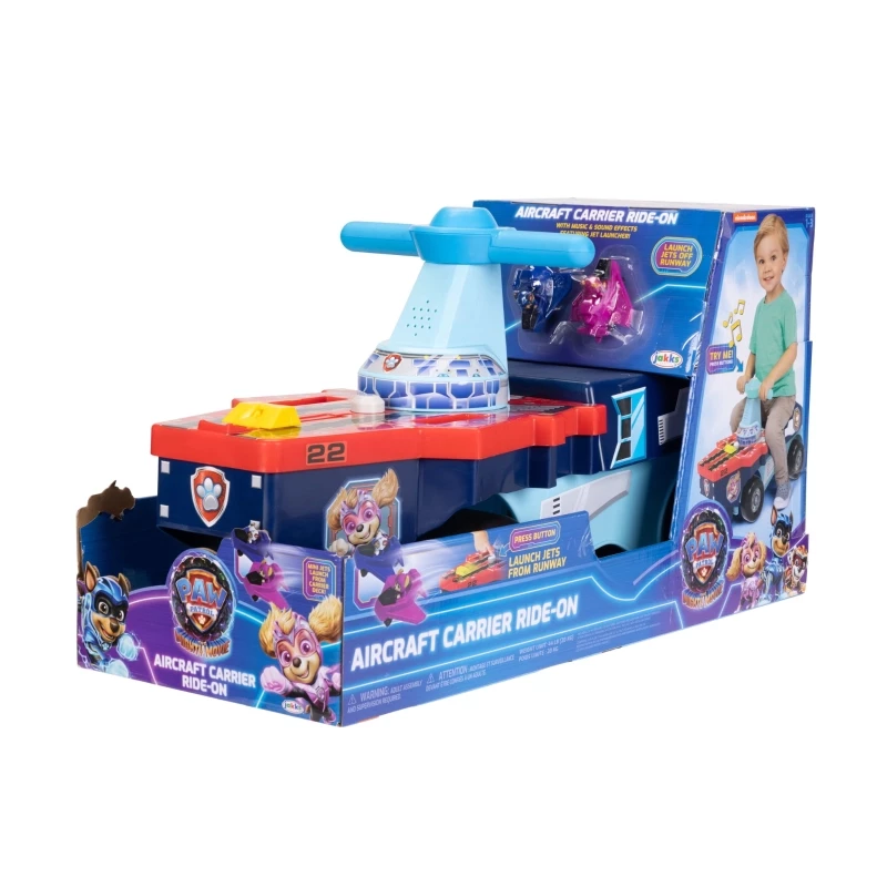 Paw Patrol Movie2 Aircraft Carrier Ride-On - Jakks Pacific
