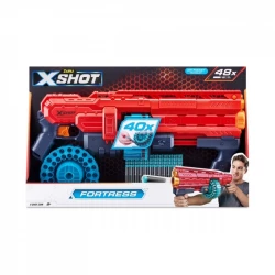 Zuru X-Shot Excel Fortress Blaster with 48 Darts – High-Capacity Foam Dart Shooter, Ages 8+