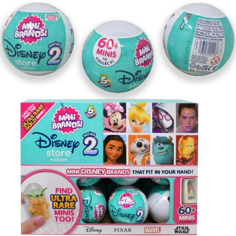 Mini Brands Disney Store Series 2- 24 Pcs - Zuru