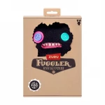 Fuggler 9-Inch Chaos Crew Plush Series 1 – Indecisive Monster, quirky and funny plush toy with a unique design, perfect for collecting, gifting, and imaginative play for kids and fans of unusual characters - Zuru