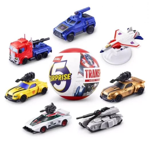 5 Surprise Transformers Capsule Series 1- Gravity PDQ - Zuru - Image 4
