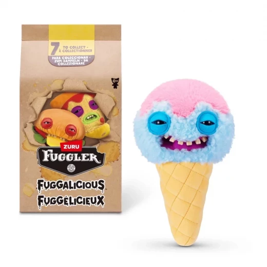 دمية فوجلر المحشوة 9 بوصة – سلسلة Fuggalicious الإصدار الأول – تشكيلة الأكياس الغامضة (Mystery Blind Bag Assortment) - زورو - Image 3