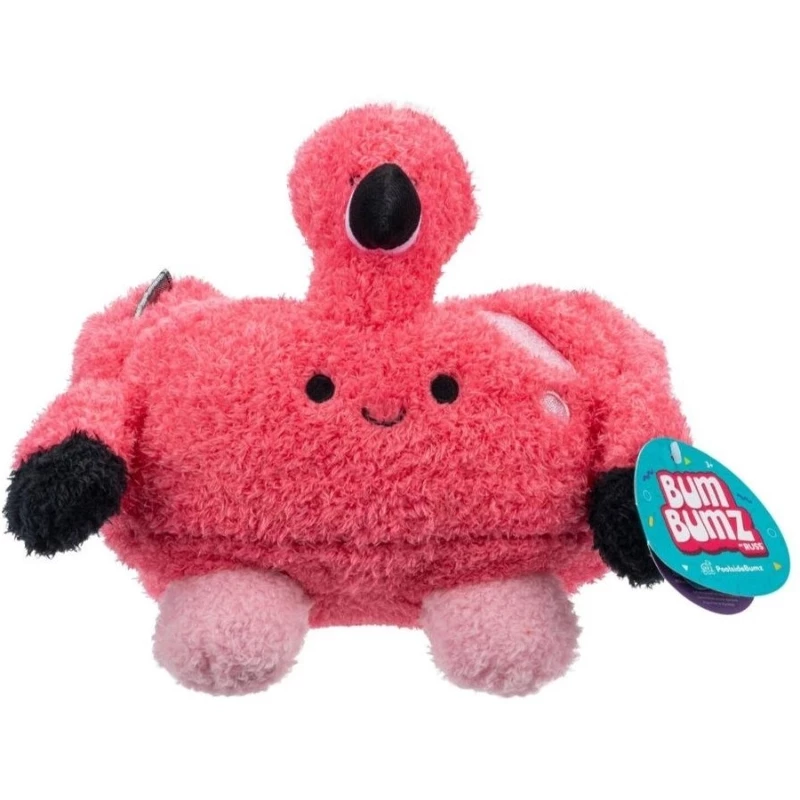 BumBumz PoolsideBumz Tamara the Flamingo Tube 7.5" Plush - Jazwares