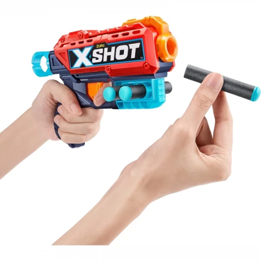 X‑Shot Excel Kickback Blaster + 8 Darts – Compact Foam Dart Blaster, 27m Range, Fast Reloading, Ages 8+ - Zuru - Image 5