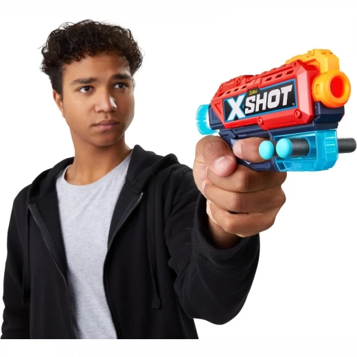 X‑Shot Excel Kickback Blaster + 8 Darts – Compact Foam Dart Blaster, 27m Range, Fast Reloading, Ages 8+ - Zuru - Image 6