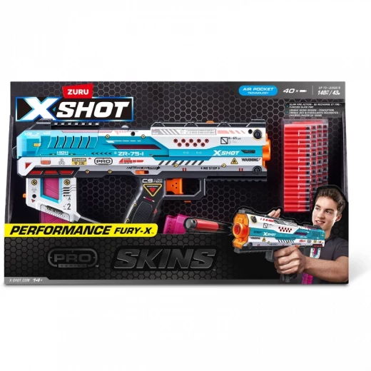 إكس-شوت سكينز برو سيريز- فيوري-إكس بلاستر (40 طلقة) إكس-شوت سكينز برو سيريز- فيوري-إكس بلاستر (40 طلقة)
