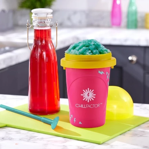 جهاز صنع السلاش ChillFactor – إصدار Color Shock – اللون الوردي المثالي - تشيل فاكتور - Image 5