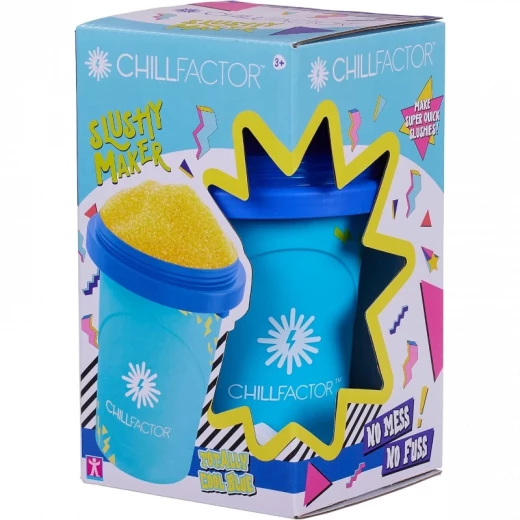جهاز صنع السلاش ChillFactor – إصدار Color Shock – باللون الأزرق الرائع جهاز صنع السلاش ChillFactor – إصدار Color Shock – باللون الأزرق الرائع