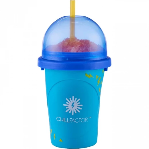 جهاز صنع السلاش ChillFactor – إصدار Color Shock – باللون الأزرق الرائع - تشيل فاكتور - Image 3