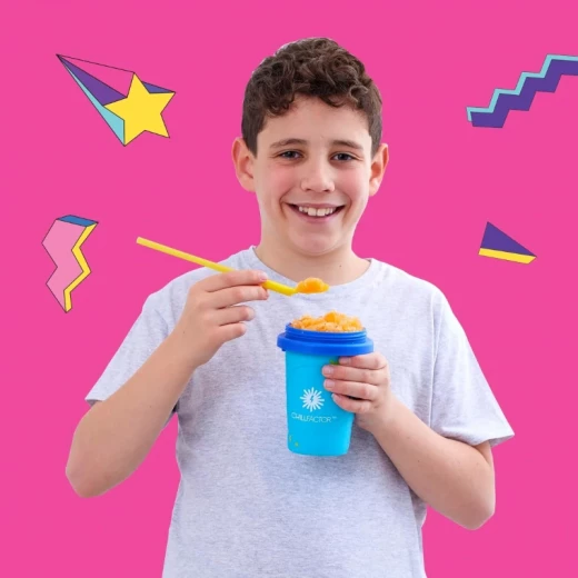 جهاز صنع السلاش ChillFactor – إصدار Color Shock – باللون الأزرق الرائع - تشيل فاكتور - Image 6