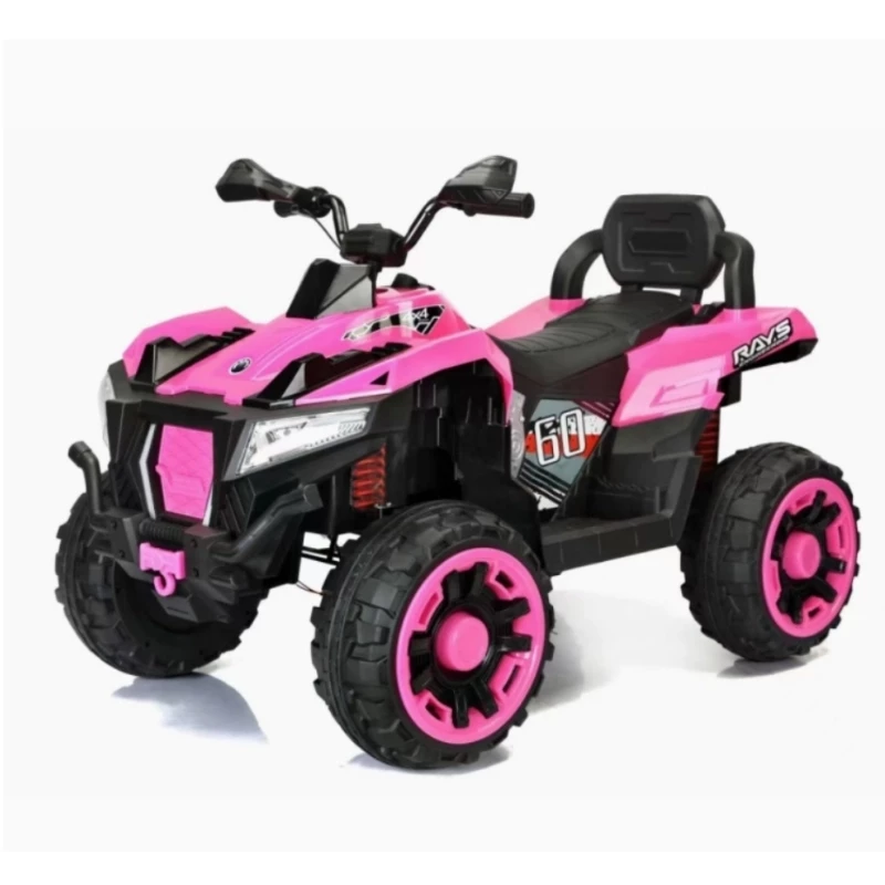 باتيري أوبيريتيد كار- زهري - مستلزمات الأطفال وألعاب الركوب