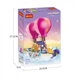 Flying Magic Boat Puzzle Blocks- 358 Pcs