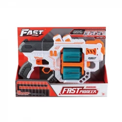Fast Pioneer Manual Soft Bullet Gun (18 Darts)