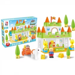 Castle Building Blocks in Color Box- 68 Pcs