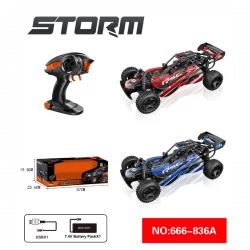 RC Storm Race Car with Lights