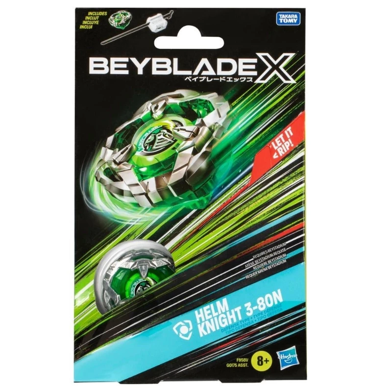 Beyblade X Helm Knight 3-80N – High-Speed Battling Top Toy for Kids and Collectors - beyblade