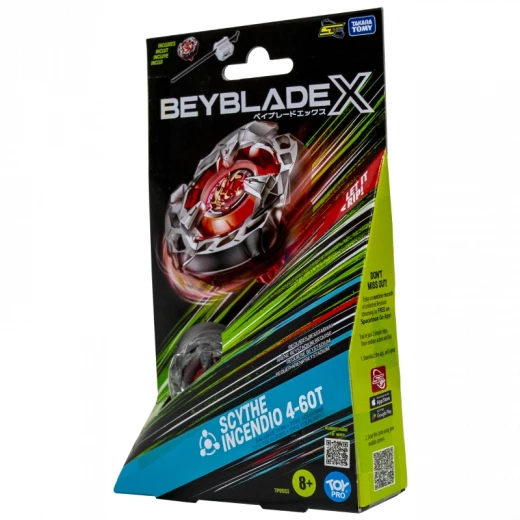 Beyblade X Scythe Incendio 4-60T Beyblade X Scythe Incendio 4-60T