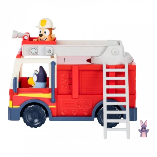 Bluey Firetruck Playset Series 10, a fun firetruck vehicle inspired by the Bluey world, perfect for imaginative play, role-play adventures, and storytelling for kids - Bluey - Image 4