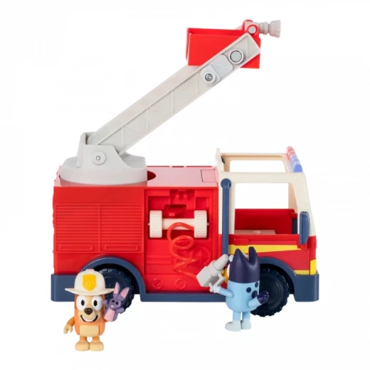 Bluey Firetruck Playset Series 10, a fun firetruck vehicle inspired by the Bluey world, perfect for imaginative play, role-play adventures, and storytelling for kids - Bluey - Image 5