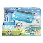 Bluey 3-in-1 Transforming Plane Playset Series 11, a fun transforming airplane playset inspired by the Bluey world, offering multiple play modes, perfect for imaginative play, adventures, and storytelling for kids - Bluey