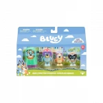 Bluey with the Grannies Figure Playset 4-Pack Series 13, featuring Bluey and friends in the fun Grannies theme, perfect for imaginative play, storytelling, and collecting for children - Bluey