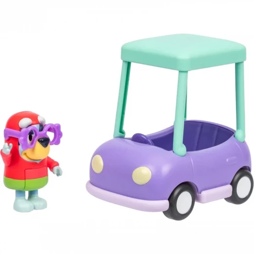Bluey Granny Car with Janet Series 13, featuring Janet’s fun-themed vehicle inspired by the beloved Bluey character, perfect for imaginative play, storytelling adventures, and collecting for children - Bluey - Image 3