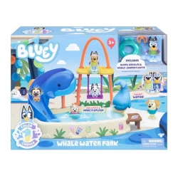 بلووي – مجموعة لعب حديقة مائية الحوت متغيرة اللون من السلسلة 13، تضم شخصيات وإكسسوارات ممتعة مستوحاة من اللعب بالماء والتجارب التفاعلية، حيث تتغير ألوان الحوت أثناء اللعب لتجربة مسلية وتعليمية للأطفال