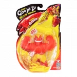 Heroes of Goo Jit Zu S14 Meteor Madness Hero Pack – Blazagon, a stretchy and squishy collectible action figure with goo-filled texture, featuring Blazagon from the Meteor Madness series, perfect for imaginative play and collecting - Heroes