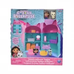 مجموعة لعب غابي وبيت الدمى – طقم لعب مستوحى من مسلسل Gabby’s Dollhouse، يحتوي على بيت دمى تفاعلي وإكسسوارات وشخصيات، مناسب للعب التخيلي للأطفال - سبين ماستر