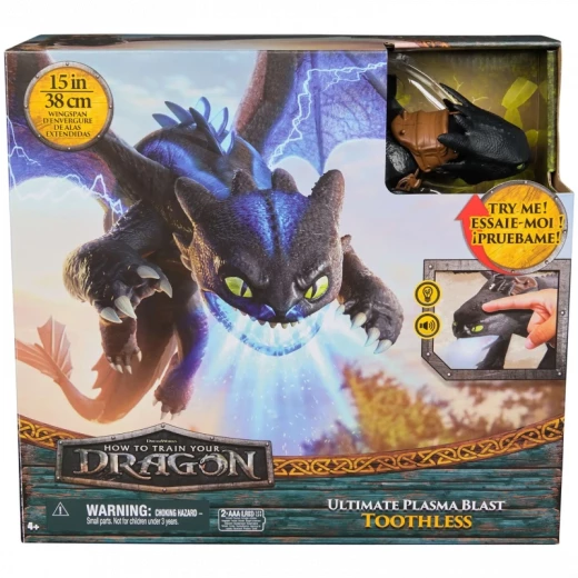 Dreamworks Dragons, How to Train Your Dragon, Ultimate Plasma Blast Toothless - Spin Master - Image 2