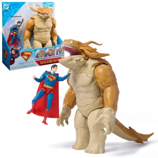DC Comics Superman Movie Kaiju Slime Battle Set | Action Playset for Superhero Fans - Spin Master - Image 3