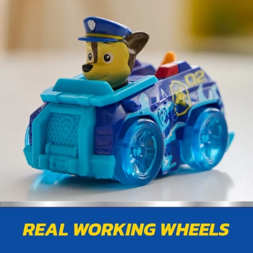 Paw Patrol Pup Squad Splash Racer Assortment – سيارات سباق مائية ممتعة مستوحاة من باو باترول، شخصيات الكلاب البطلة، ألعاب حركة للأطفال ومغامرات سباق مائية تفاعلية - سبين ماستر - Image 12