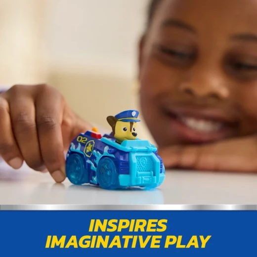 Paw Patrol Pup Squad Splash Racer Assortment – سيارات سباق مائية ممتعة مستوحاة من باو باترول، شخصيات الكلاب البطلة، ألعاب حركة للأطفال ومغامرات سباق مائية تفاعلية - سبين ماستر - Image 13