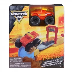 Monster Jam, 1:72 El Toro Loco Launcher Playset