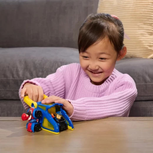 Paw Patrol Pup Squad Vehicle Launchers Assortment – تشكيلة مركبات الإطلاق من باو باترول، سيارات وشخصيات إنقاذ تفاعلية، ألعاب حركة ومغامرات ممتعة للأطفال لتنمية الخيال واللعب الإبداعي - سبين ماستر - Image 13