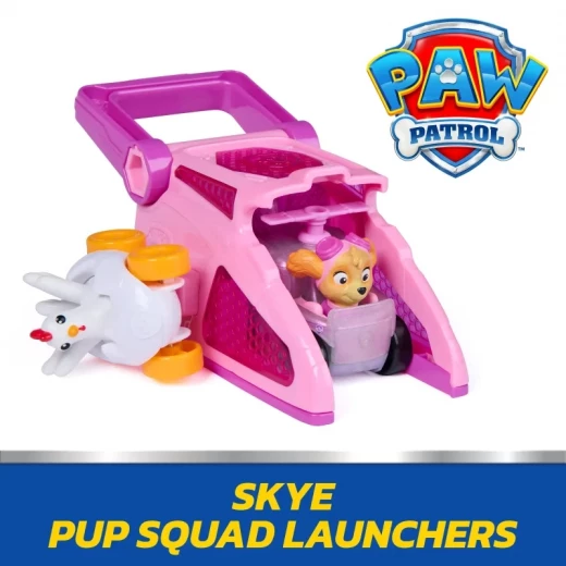 Paw Patrol Pup Squad Vehicle Launchers Assortment – تشكيلة مركبات الإطلاق من باو باترول، سيارات وشخصيات إنقاذ تفاعلية، ألعاب حركة ومغامرات ممتعة للأطفال لتنمية الخيال واللعب الإبداعي - سبين ماستر - Image 5