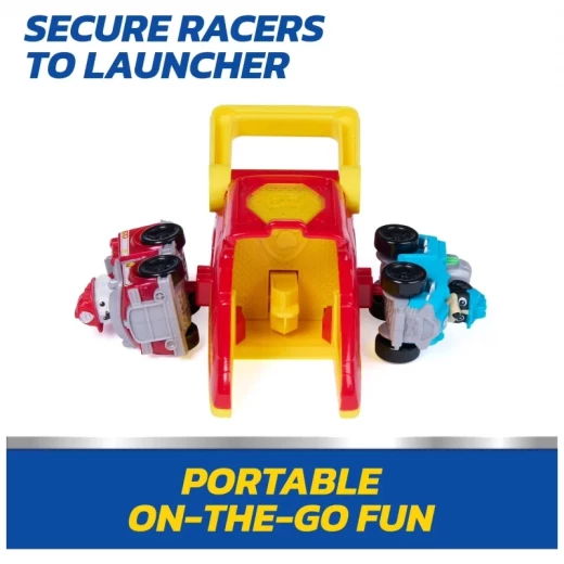 Paw Patrol Pup Squad Vehicle Launchers Assortment – تشكيلة مركبات الإطلاق من باو باترول، سيارات وشخصيات إنقاذ تفاعلية، ألعاب حركة ومغامرات ممتعة للأطفال لتنمية الخيال واللعب الإبداعي - سبين ماستر - Image 9