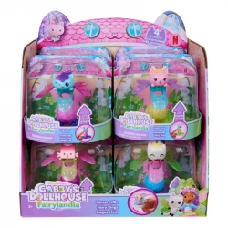 تشكيلة خواتم فيري لانديا من غابي وبيت الدمى – مجموعة خواتم لعب مستوحاة من عالم Fairylandia من Gabby’s Dollhouse، مع تصميمات خيالية ممتعة، مناسبة للأطفال واللعب التخيلي