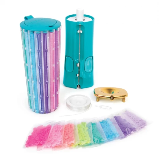 صانعة أساور هيشي سويفت كليكس من ميك إت ريال - 2047 قطعة | طقم تصميم الإكسسوارات مع موزع خرز - ميك إت ريل - Image 2