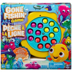 Gone Fishin' Game – Classic Magnetic Fishing Toy Set for Kids with Rotating Pond
