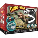 Abacus Dino-Dig VR 2.0 Kit – مجموعة التنقيب عن الديناصورات بتقنية الواقع الافتراضي، لعبة تعليمية تفاعلية للأطفال، استكشاف الحفريات وتعلم العلوم بطريقة ممتعة ومبتكرة - أبيكس