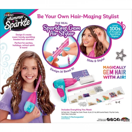 Shimmer 'n Sparkle Sparkling Gem Air Styler - CRA-Z-ART - Image 8