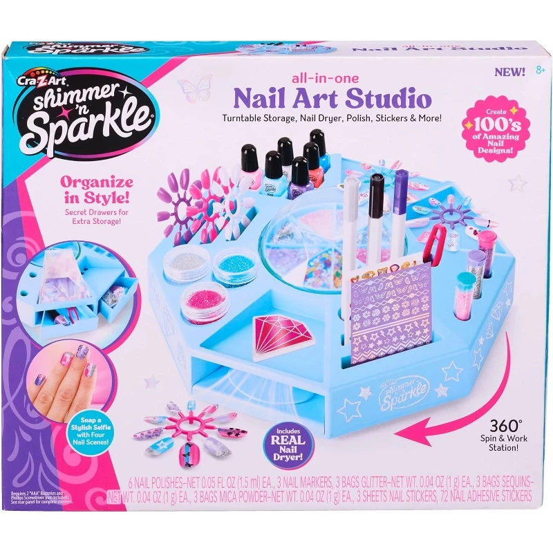 Shimmer 'n Sparkle Nail Art Studio - CRA-Z-ART